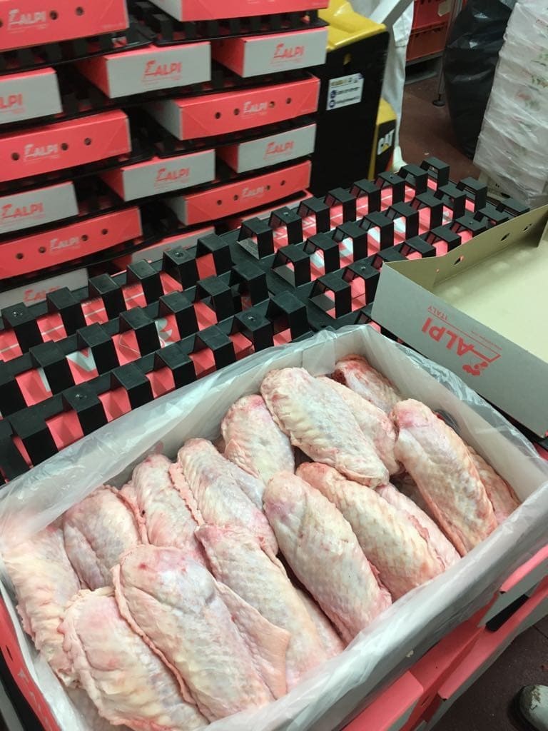 Turkey* Wings 3 Joint Fresh Frozen Box 15 kg. - Aheco Webshop